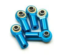 Accessori Mejoras RC para 3Racing para Sakura D4 para AWD RWD 1/10 Metal CW Rosca M3 Rótula Junta Extremo De Barra Acoplamiento RC Piezas Coche Deportivo Derrape(Blue 1)