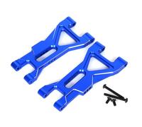 Accessori Mejoras RC para Arrma 1/10 para Gorgon para Monster para Camión 4x2 Mejora Metal Bloque Dirección Soporte para Cubo Brazo Suspensión Mejora Coche RC(Blue,Front Lower Arm)