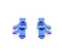Accessori Mejoras RC para Arrma 1/18 para Granite para Grom Piezas Mejora Metal Bloque Dirección Brazo Suspensión Eje Transmisión Cubierta Caja Cambios RC(Blue,Steering Block)