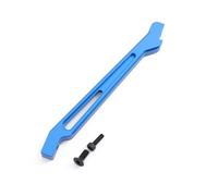 Accessori Mejoras RC para Arrma 1/8 6S para Kraton para Typhon para Talion para Senton para Outcast para Notorious RC Piezas Coche Delantero Metal Trasero Soporte Chasis(Blue,Front)