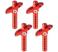 Accessori Mejoras RC para ARRMA para Felony 6S para Street Bash All-Road para Muscle Car 1/7 Aleación De Aluminio Coche Carcasa Columna Actualización Accesorios(Red)