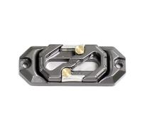 Accessori Mejoras RC para Axial para SCX10 para Traxxas para TRX4 1/10 Guía Cuerda Cabrestante Magnético Escobén Protector Gancho Remolque Piezas Orugas RC(Gray)