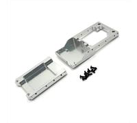 Accessori Mejoras RC para el Modelo para Mangniu para MN78 1/12 RC Car Parts Metal Upgrade PCB Fixed Warehouse Tail Plate Beam Modification Accessories(Silver)