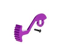 Accessori Mejoras RC para Flysky para Controlador Noble NB4 Lite Transmisor Mecanizado De Aluminio Gatillo Volante Palanca del Pulgar Adaptador De Control para Manos(Purple)