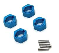 Accessori Mejoras RC para FMS Full Series Watcher Adventurer Red para Rabbit Xiaoqi para FCX24 1/24 1/18 RC Car Repuestos Actualización De Metal 7 Mm(Sky Blue)