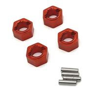 Accessori Mejoras RC para FMS Full Series Watcher Adventurer Red para Rabbit Xiaoqi para FCX24 1/24 1/18 RC Car Repuestos Actualización De Metal 7 Mm(Red)