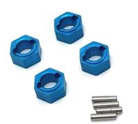 Accessori Mejoras RC para FMS para FCX24 Serie Completa Watcher Adventurer Red para Rabbit Xiaoqi 1/18 1/24 RC Car Repuestos Actualización De Metal 7 Mm(Sky Blue)