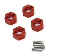 Accessori Mejoras RC para FMS para FCX24 Serie Completa Watcher Adventurer Red para Rabbit Xiaoqi 1/18 1/24 RC Car Repuestos Actualización De Metal 7 Mm(Red)
