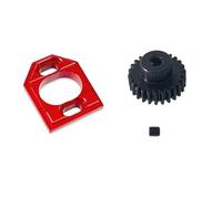 Accessori Mejoras Rc Para MJX Para Hyper Go 14301 14302 14303 14209 14210 Escala 1/14 Base Motor Con Dientes Acero 26 Dientes Piezas Metálicas Para Coche Control Remoto RC(Red)