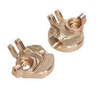 Accessori Mejoras RC para MJX para Hyper GO H12Y 1/12 RC Car Upgrade Parts Accesorios Eje Delantero Copa De Dirección Latón Adecuado