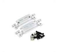 Accessori Mejoras RC para MN78 para Mangniu Modelo 1/12 RC Piezas De Coche Actualización De Metal Barra De Acoplamiento del Eje Trasero para El Engranaje De Dirección Delantero del Asiento(Silver)