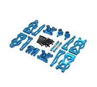 Accessori Mejoras RC para SCY 1/16 para JJRC para C8805 Kit De Actualización Y Modificación De Metal Accesorios De Repuesto De Piezas De Coche RC(Blue)