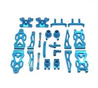 Accessori Mejoras RC para SCY para JJRC 16101 16102 16103 16104 16106 16201 1/16 RC Car Parts Kit De Actualización Metal Y Vulnerable(Blue)