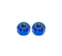 Accessori Mejoras RC para Tamiya DT03 DT-03 1/10 2 De para Cubo Hexagonal para Rueda Delantera De Metal De 12 Mm Accesorios para Coche RC(Blue)