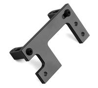 Accessori Mejoras Rc Para Tamiya Para King Para Hauler Para Scania 1/14 Soporte Servo Dirección Metal SR-0133 Camión Volquete RC Mejoras Reparaciones Piezas(Black)