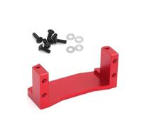 Accessori Mejoras RC para Tamiya para TT-02 54977 1/10 Accesorios para Coche RC Base De Soporte Servo Metal Repuesto Aleación Aluminio con Tornillos(Red)