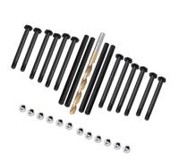 Accessori Mejoras Rc Para Traxxas 6S Para Maxx Para Slash 1/8 1/10 RC Coche De Acero Al Carbono Rígido Suspensión Delantera Y Trasera Un Brazo PIN Piezas De Mejora