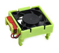 Accessori Mejoras RC para Traxxas para Bandit para Rustler para Stampede para Slash 2WD/4X4 para VXL para VXL-3S Repuestos Ventilador Refrigeración del Disipador Calor ESC Velineon(Green)