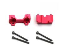 Accessori Mejoras RC para Traxxas para Slash para E-Revo para Summit 1/16 Soporte De Amortiguador Delantero Y Trasero De Metal 7043 Piezas De Actualización De Coche RC Accesorios(Red,1set)