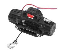 Accessori Mejoras Rc Para Traxxas Para TRX4M Para Defender 1/18 Cabrestante Parachoques Delantero Y Trasero Metal Coche Trepador Control Remoto Piezas Mejora Accesorios(Only Winch)