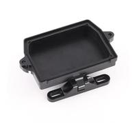 Accessori Mejoras Rc Para Traxxas Para X-maxx 6S 8S Para XRT 8S 1/5 1/6 Caja Receptora Dispositivo Metal Cubierta Cable 7724 RC Piezas Actualización Coche(Black)