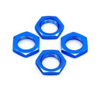Accessori Mejoras RC para Traxxas para X-Maxx 77086-4 para HSP para TRX4 1/8 4 Piezas 17 Mm Montaje De Tuercas Hexagonales De Rueda Piezas De Coche RC Crawler(Blue 2)