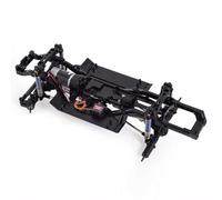 Accessori Mejoras RC para TRX4 para D90 RC Crawler Piezas De Mejora Distancia Entre Ejes De 313mm Marco De Chasis Kit Constructores 2 para Transmisión De Velocidad Motor 35T 550(Chassis with Axle)