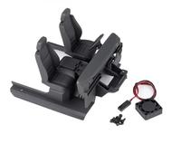 Accessori Mejoras RC para TRX4M 1/18 F150 Interior Impreso 3D con Control Central para Modificación De Guardabarros Asiento Y Accesorios De Reparación(Interior)