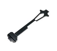 Accessori Mejoras RC para WLtoys 124017 124016 124018 124019 1/12 Piezas Modificación Actualización Coche RC Losa Segundo Piso Reacondicionamiento Metal(Black)