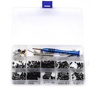 Accessori Mejoras RC para Wltoys 144001 1/14 RC Car Tool Kit Caja Tornillos Y Tuercase Metal Juego Llaves Allen Máquina Alambre Llave Perno Modelo Juguete Accesorios Piezas