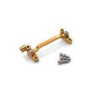 Accessori Mejoras RC para WLtoys A949 A959 A969 A979 K929 1/18 Accessoires De Modification Et De Mise À Niveau De Voiture RC Pièces Groupe De Direction En Métal(Yellow)