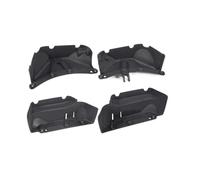 Accessori Mejoras RC para Wrangler para SCX10 1/10 Transmisión 2 Velocidades Chasis Marco con Deslizador Roca Carrocería Distancia Entre Guardabarros Protectores RC Crawler 313 Mm(Fender Set)