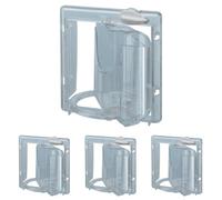 Accessori per Gabbie per uccelli Ferplast Brava 1 plastica girevole mangiatoia (Paquete de 4)