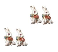 Accessories Bunny Rhinestone Rabbits Cage Pour Plush Breastpin Brooches Chew Brooch Pig Unicorn Easter Badge Rabbit Pin Corsage Rat Metal