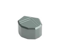Accessories CNC Aluminum Switch Button Turn Signal Key Cap Compatible with Yamaha Tenere 700 Tenere700(No Logo Titanium)