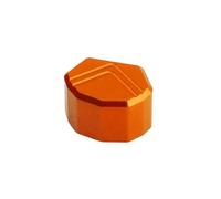 Accessories CNC Aluminum Switch Button Turn Signal Key Cap Compatible with Yamaha Tenere 700 Tenere700(No Logo Orange)