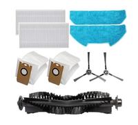 Accessories Kit, Compatible with Redkey R10, Robot Vacuum Replacement Filter Mop Cloth Dust Bag Side Brush, Household Cleaning Parts