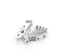 Accessories Motorcycle Handlebar Riser Handlebar Risers with Offset For BMW For R1300GS,Accesorios de Moto(Silver)