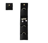 Accessory Holder - Portable Jewelry Roll Case, Compact Earring Bracelet Necklace Storage with Durable Buckle Strap and Travel Friendly Design, Ideal for Business Trips Home Handbag Organization