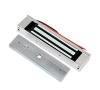 AccessShield Cerradura Magnética Electrónica, Cerradura Electromagnética de 12 V CC para una Puerta Cerradura Magnética de Seguridad para Sistemas Control Acceso Fuerza Retención 180 kg(350lbs)