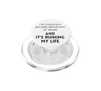Accidentalmente se volvió Importante en el Trabajo y está arruinando la Vida PopSockets PopGrip para MagSafe