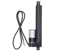 Accidente cerebrovascular de 150 mm, 1000 N de empuje, resistencia al agua IP65, actuador lineal eléctrico, interruptor de límite incorporado, elevación industrial de bajo ruido (Solo actuador)