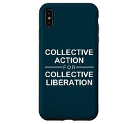 Acción colectiva para la liberación colectiva Cita Libertad Carcasa para iPhone XS MAX