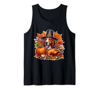 Acción de Gracias American English Coonhound Dueño de Perro mamá papá Camiseta sin Mangas
