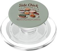Acción de Gracias Funny Side-Chick I'm Just Here for The Sides PopSockets PopGrip para MagSafe