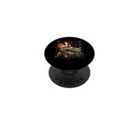 Acción de Gracias Turkey Riding Monster Truck Temporada de Cena Divertida PopSockets PopGrip Adhesivo