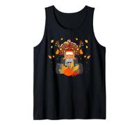Acción de Gracias Turquía Montando Monster Truck Niños Niños Camiseta sin Mangas