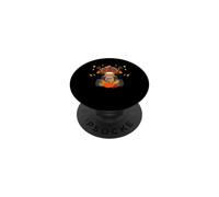 Acción de Gracias Turquía Montando Monster Truck Niños Niños PopSockets PopGrip Adhesivo