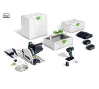 Acción - Festool Akku Combo Set Universal Tsc 55K / Txs 18 + Gratis Toolbox M