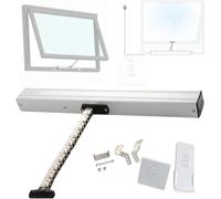 Accionador eléctrico de cadena con mando a distancia para tragaluces invernaderos, ventilador de ático, interruptor manual incluido, ideal para sistemas de ventilación de techo